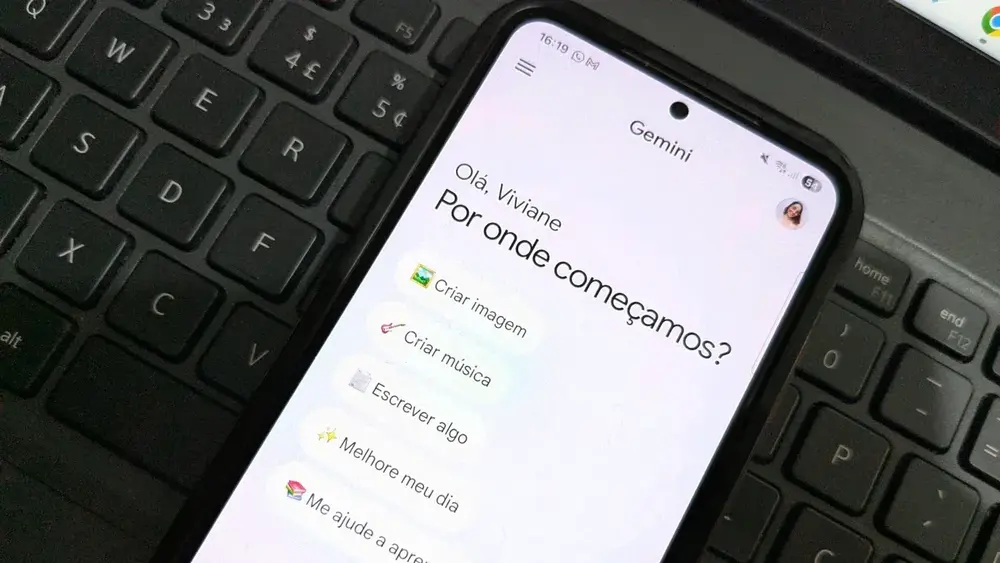 Gemini no Android: Google testa nova interface com filtros e central de alertas