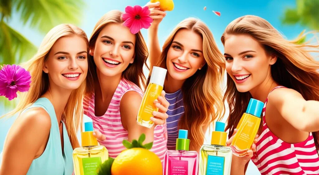 perfumes doces e fragrâncias jovens