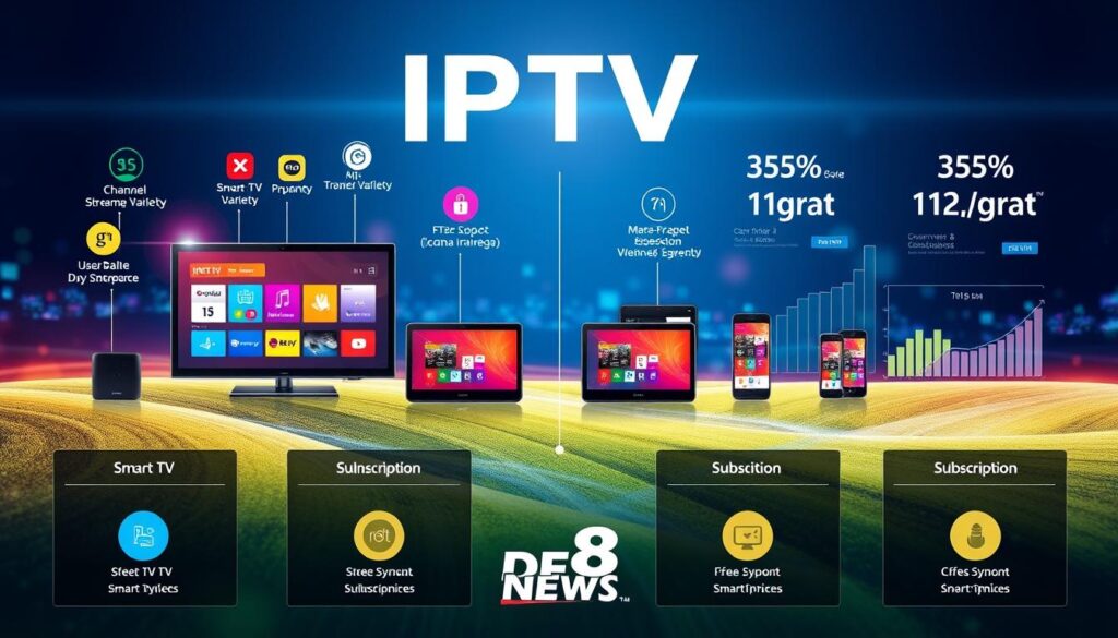 Comparação de serviços IPTV