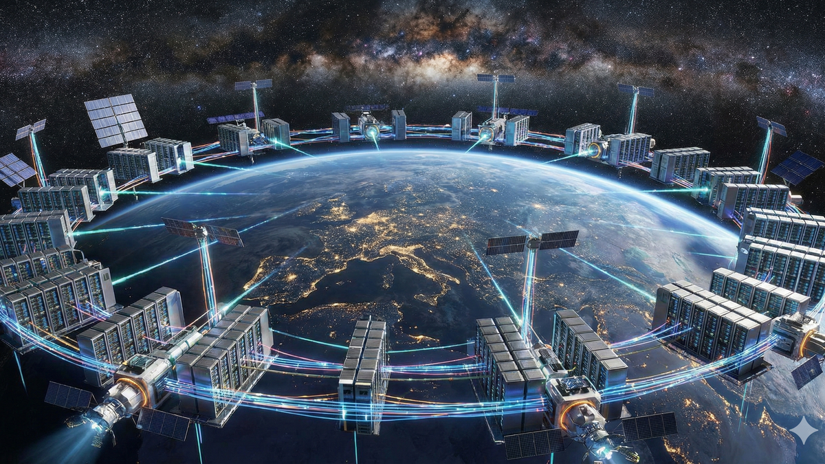 Brasil em negociação com a SpaceX para lançar data center em órbita 1 Brazil in Talks With SpaceX for Orbital Data Center Launch