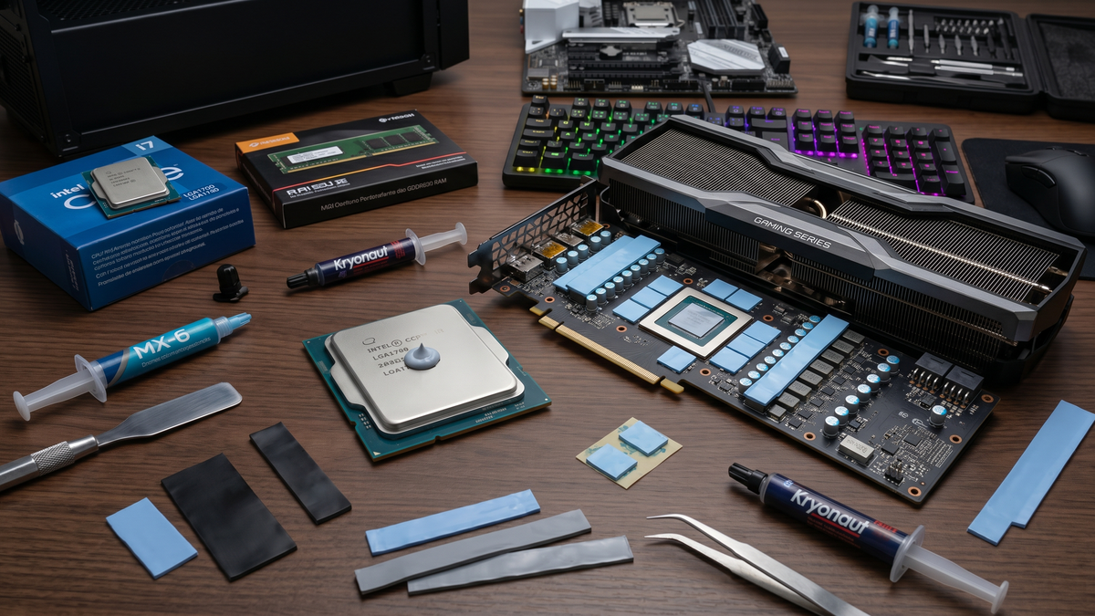 Brazil thermal paste or pad: Which cools your PC better