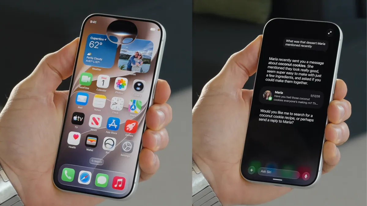 Siri AI ganha app próprio e lê a tela do iPhone
