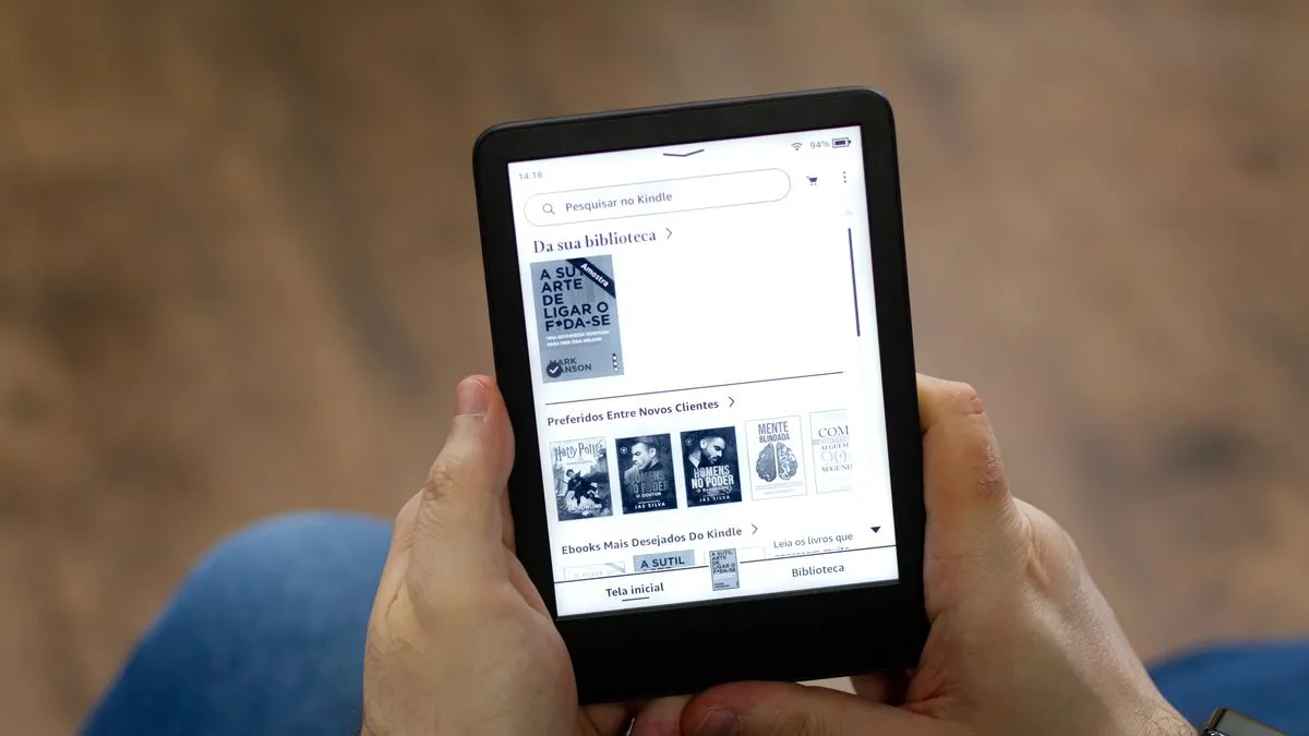 Troque rolagem infinita por Kindle e ganhe foco