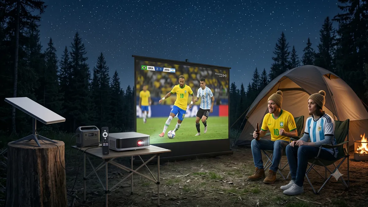 Kit Starlink + projetor Epson: oferta imperdível para a Copa