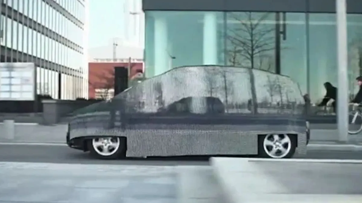 Mercedes já criou carro "invisível"? Entenda a ilusão