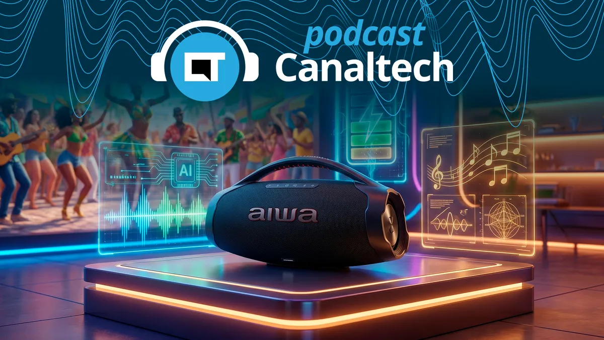 AIWA: IA, bateria e áudio moldam futuro das caixas de som