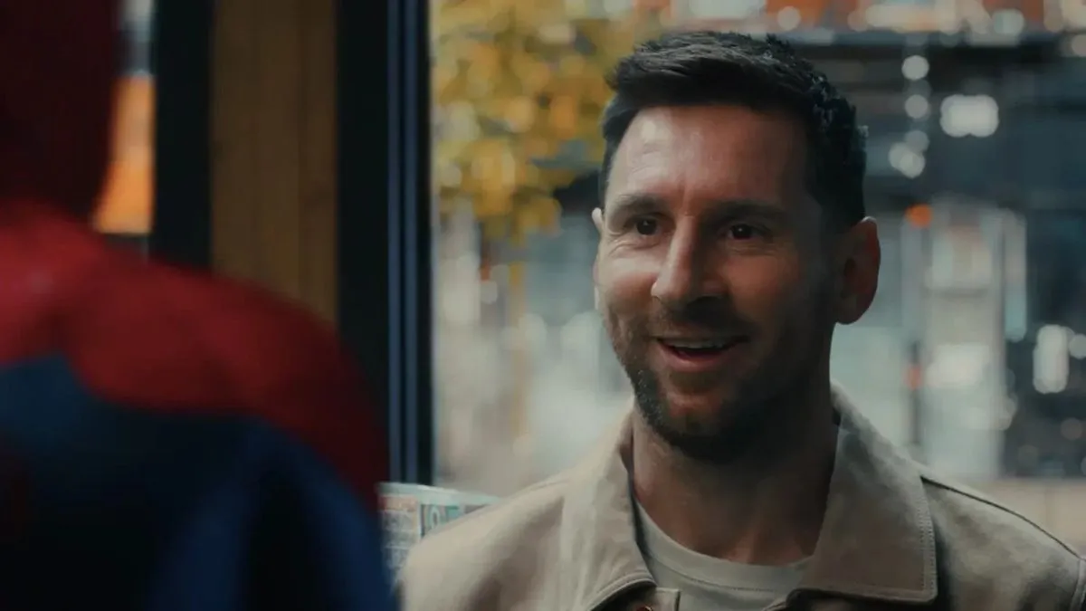 Messi vira herói no MCU em trailer de Homem-Aranha