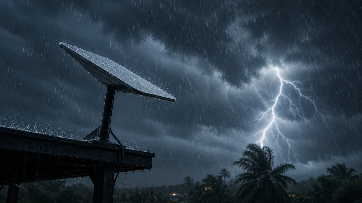 Starlink funciona na chuva forte? Veja o que usuários descobriram