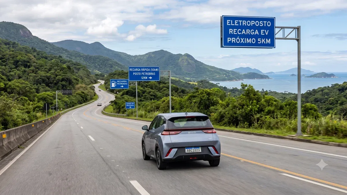 Carro elétrico: especialista prova que viajar é viável 1 Carro elétrico: especialista prova que viajar é viável