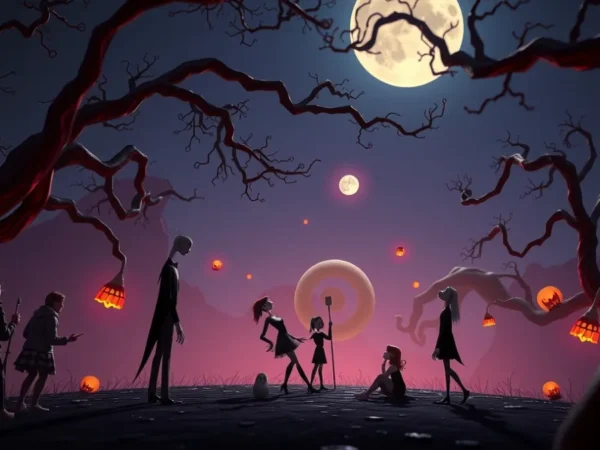 Os bonecos e cenários reais das animações de Tim Burton