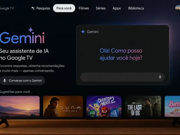 TCL leva Gemini ao Google TV no Brasil em primeira mundial