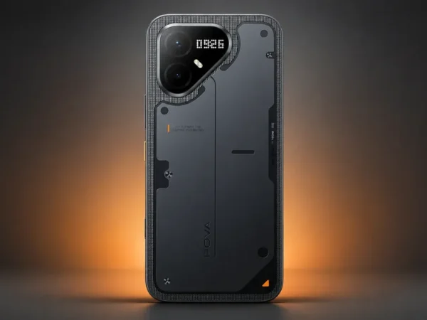 Tecno Pova 8 Pro: visual de "nave espacial" lembra celular da Nothing