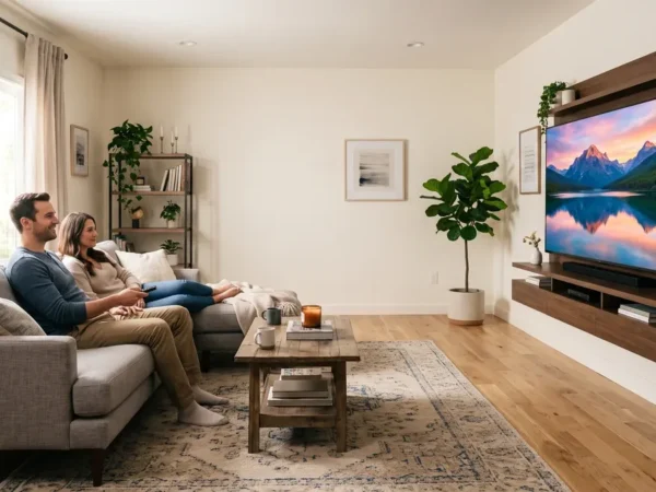 Distância ideal para TV 70" do sofá: veja cálculo